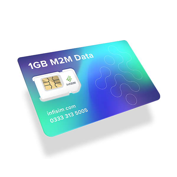 1GB Multi-Network M2M SIM Card (UK, EU & USA)